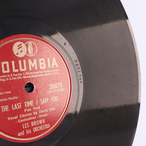 Les Brown - Last Time I Saw You / Aren't You Glad 1945 10" 78 rpm Record 36875 - Picture 6 of 16